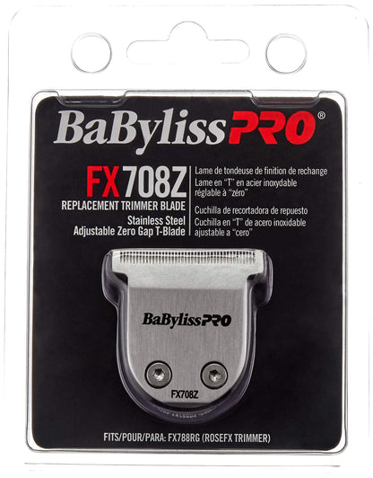Barberology FX708Z Stainless Steel Replacement T-Blade for FX788RG and FX788S