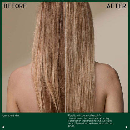 Aveda Botanical Repair Strengthening Overnight Serum | Bond-Building Serum | Reduces the Look of Split Ends | Repairs Damaged Hair | With Nangai Oil | 99% Naturally Derived*