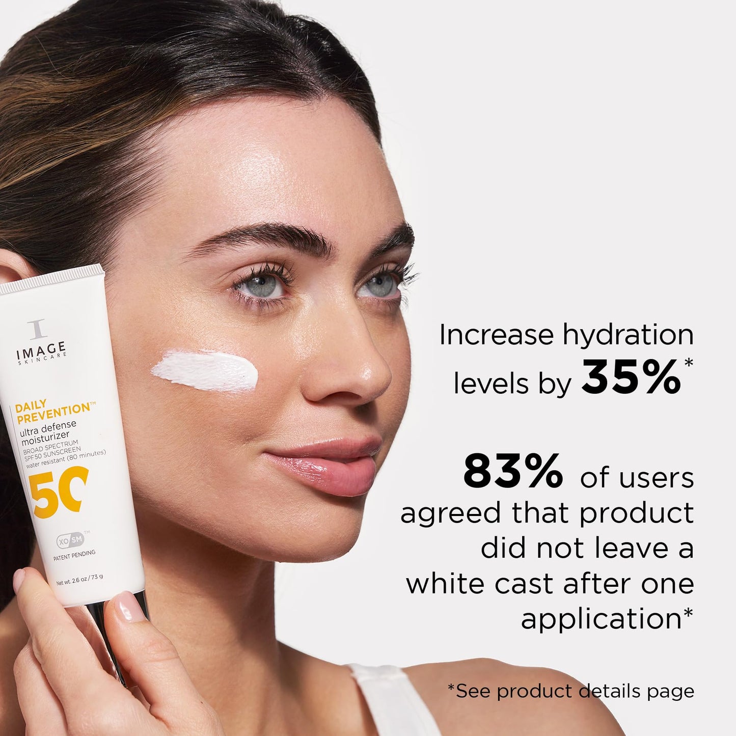 IMAGE Skincare DAILY PREVENTION Ultra Defense Moisturizer, SPF 50 Broad Spectrum Sunscreen, Fragrance Free