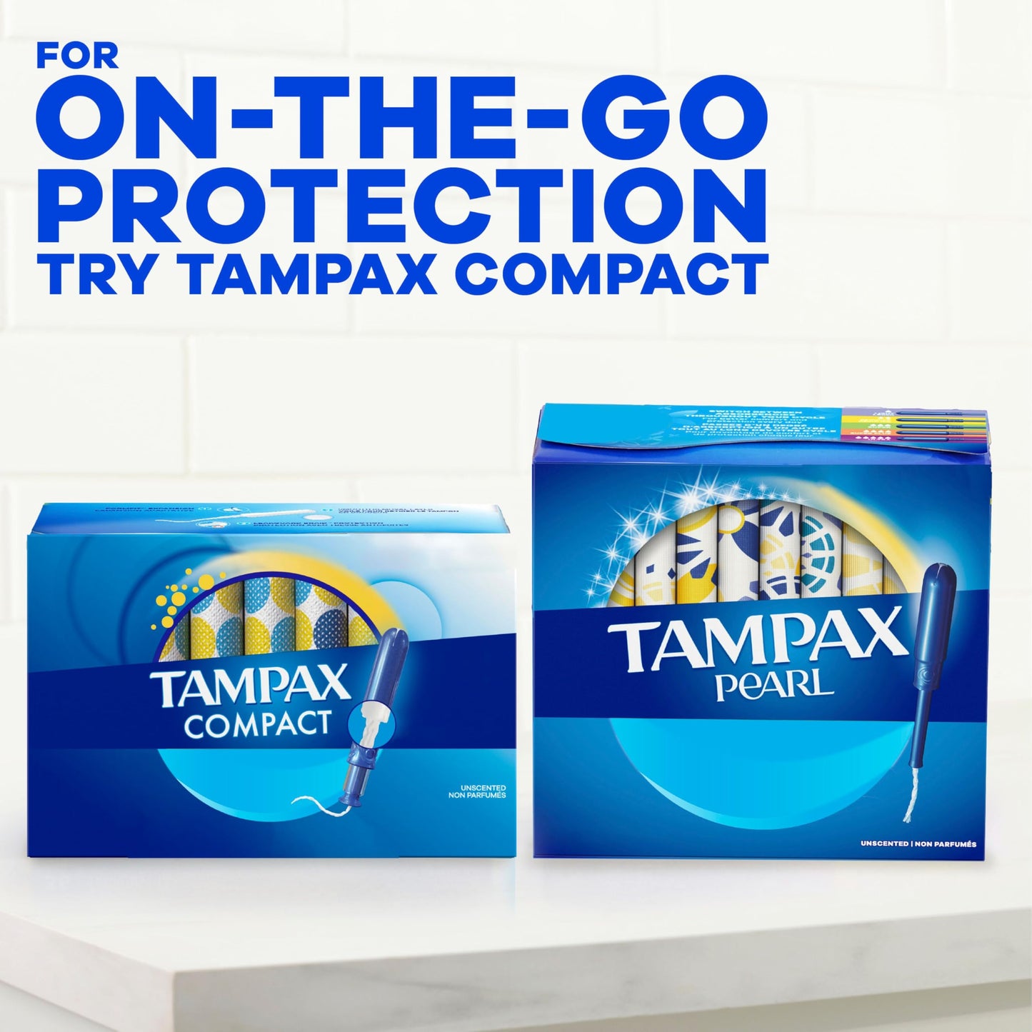 Tampax Cardboard Tampons for Women Super Plus Absorbency, Anti-Slip Grip, LeakGuard Skirt, Unscented, 40 Count