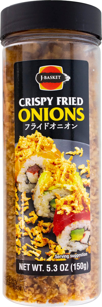 J-BASKET Crispy Fried Onions, 5.3 oz