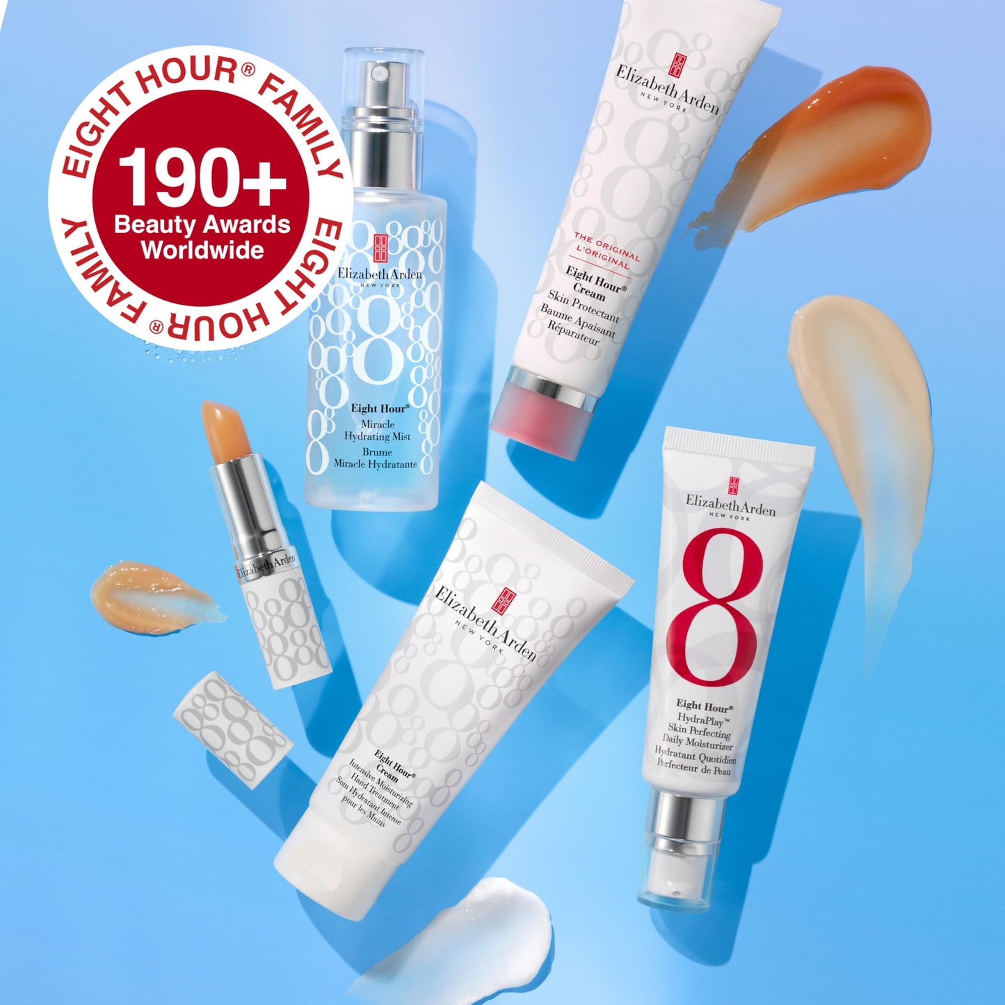 Elizabeth Arden Eight Hour Cream Skin Protectant, All Purpose Beauty Salve, Moisturizing Balm for Body, Repairs Dry Hands, Cracked Feet, Chapped Lips & Cuticles