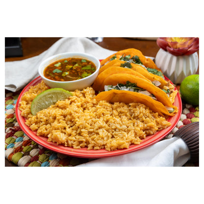 Vigo Authentic Birria Rice, Spiced & Savory, Beef Bone Broth, No Fat, 8oz (Birria, Pack of 12)