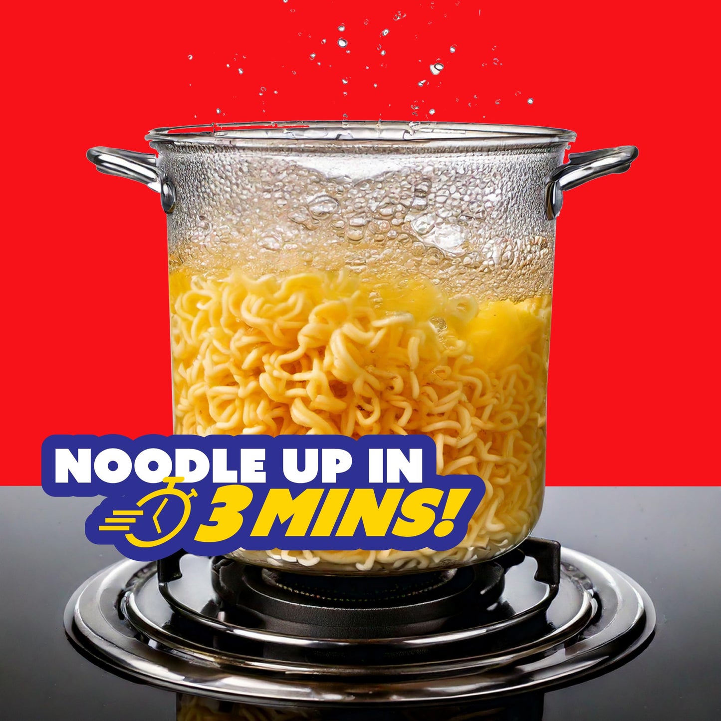 Mi Sedaap Korean Spicy Chicken Instant Fried Ramen Noodles (Pack of 40) – Made with Fresh Chili