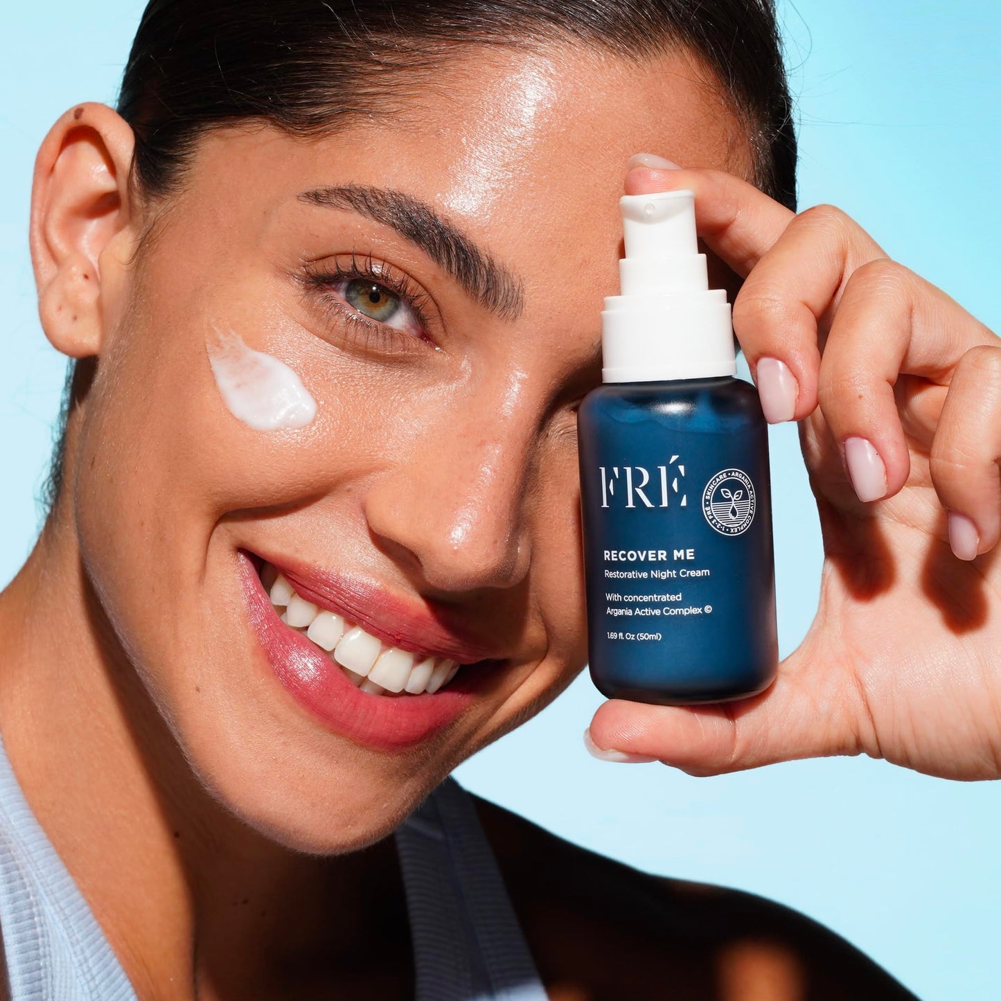 FRÉ Reparative Night Cream – Lightweight Anti-Aging Formula Restores Skin Barrier & Firms, With Argania Active Complex™