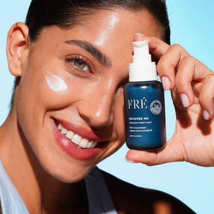 FRÉ Reparative Night Cream – Lightweight Anti-Aging Formula Restores Skin Barrier & Firms, With Argania Active Complex™