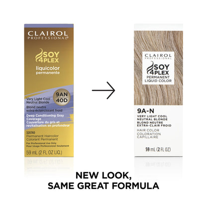 Clairol Professional Permanent Liquicolor for Very Light Blonde/Ultra Light Bkonde Hair Color with 100% Gray Coverage | Packaging May Vary