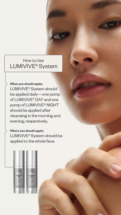 SkinMedica Lumivive Day & Night System - Your Essential Serum Based, Age-Defying Skin Care Set for a Radiant Beauty Routine