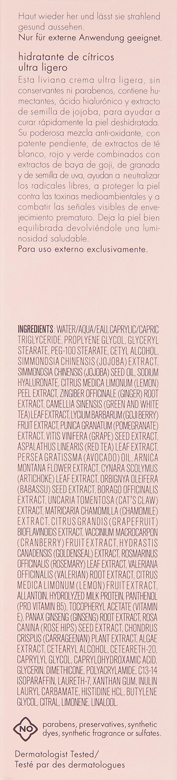 June Jacobs Ultra Light Citrus Moisturizer, 1.7 Fl Oz