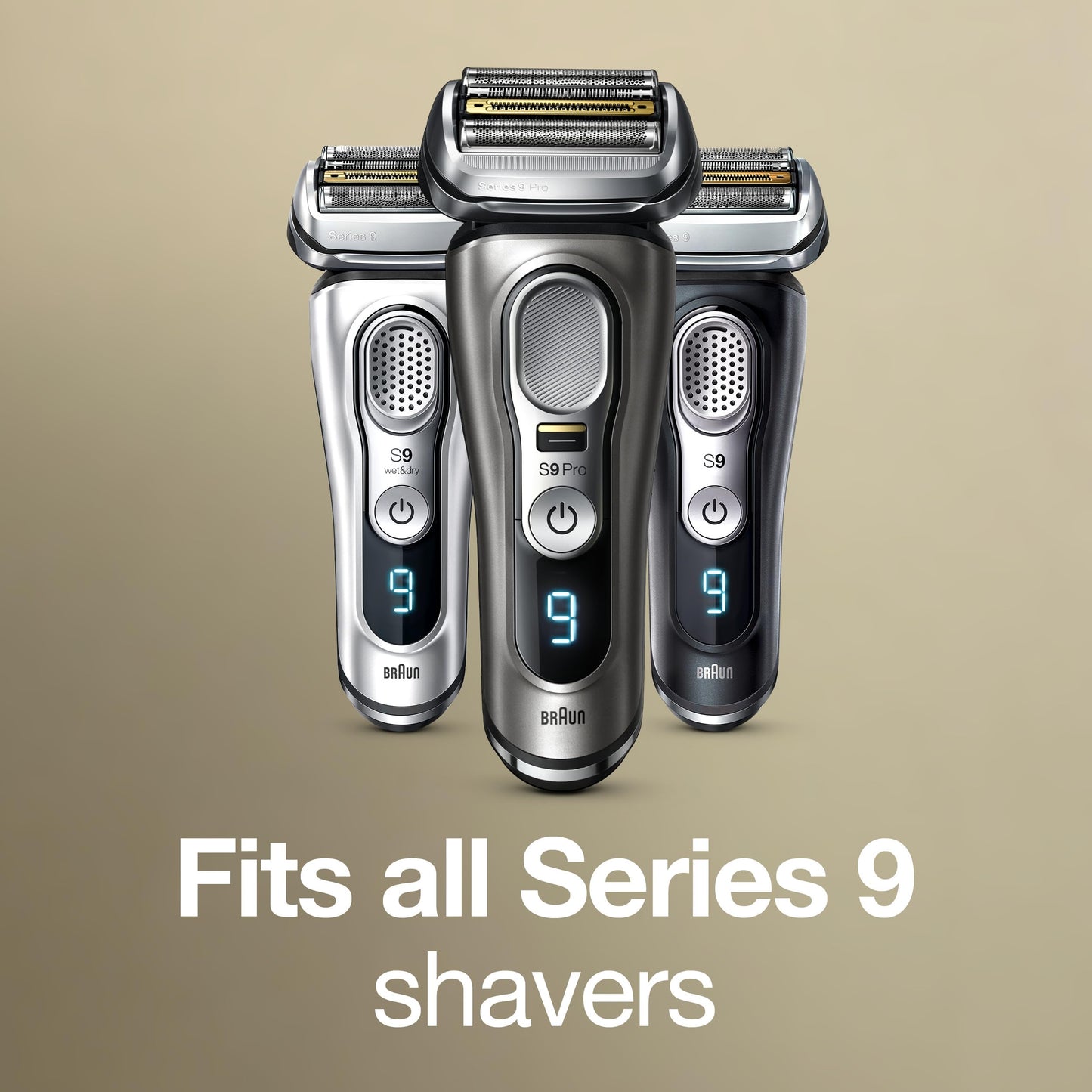 Series 9 Men's Electric Shaver Head ORIGINAL Replacement Blade, Silver 94M