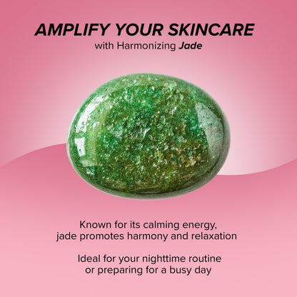 Skin Gym Jade Gua Sha Sculpty Tool, Green Jade Crystal Contouring and Sculpting Beauty Tool