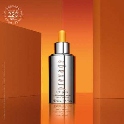 Elizabeth Arden Anti-Aging + Intensive Repair Daily Serum, Face Moisturizer with Idebenone, Visibly Reduces Age Spots, Wrinkles and Deep Lines, 1 fl oz