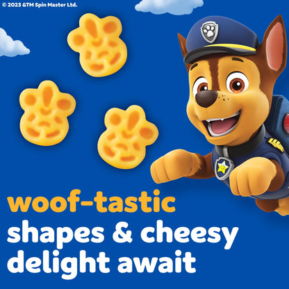 Kraft Nickelodeon Paw Patrol Mac and Cheese, 4 Cups, for Easy Dinner or Dinner Sides, Original Flavor, No Artificial Flavors, Preservatives or Dyes, 1.9 oz