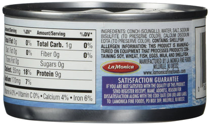 Scungilli - Sliced Conch - 184g(6.5 Ounce)