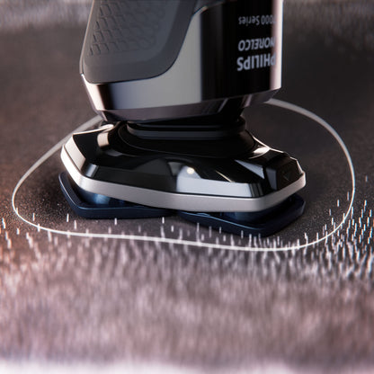 Philips Norelco Shaver 7600, Rechargeable Wet & Dry Electric Shaver with SenseIQ Technology, Quick Clean Pod, Travel Case & Pop-up Trimmer, S7886/84