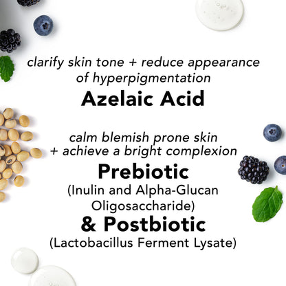 Mario Badescu Clarifying Serum with Azelaic Acid for Face – Pore Clearing, Redness Reducing, Blemish-Fighting Facial Serum Brightens, Soothes & Clears Pores Without Drying