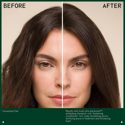 Aveda Invati Ultra Advanced Exfoliating Shampoo Rich | Step 1 of 4 | Reduces Hair Loss by 77% | for Medium to Thick Thinning Hair Types | Normal to Oily Scalp | 94% Naturally Derived*