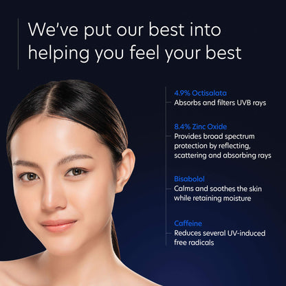 PCA SKIN Weightless Protection Broad Spectrum SPF 45 - Oil-Free Hydrating Face Sunscreen with 8.4% Zinc Oxide for Acne-Prone/All Skin Types (1.7 fl oz)