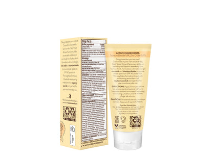 Babo Botanicals Daily Sheer Mineral Face Sunscreen Lotion SPF40 - Natural Zinc Oxide & Titanium Dioxide - 70% Organic Ingredients - Raspberry Oil & Aloe Vera - Fragrance Free - For Face - For all ages