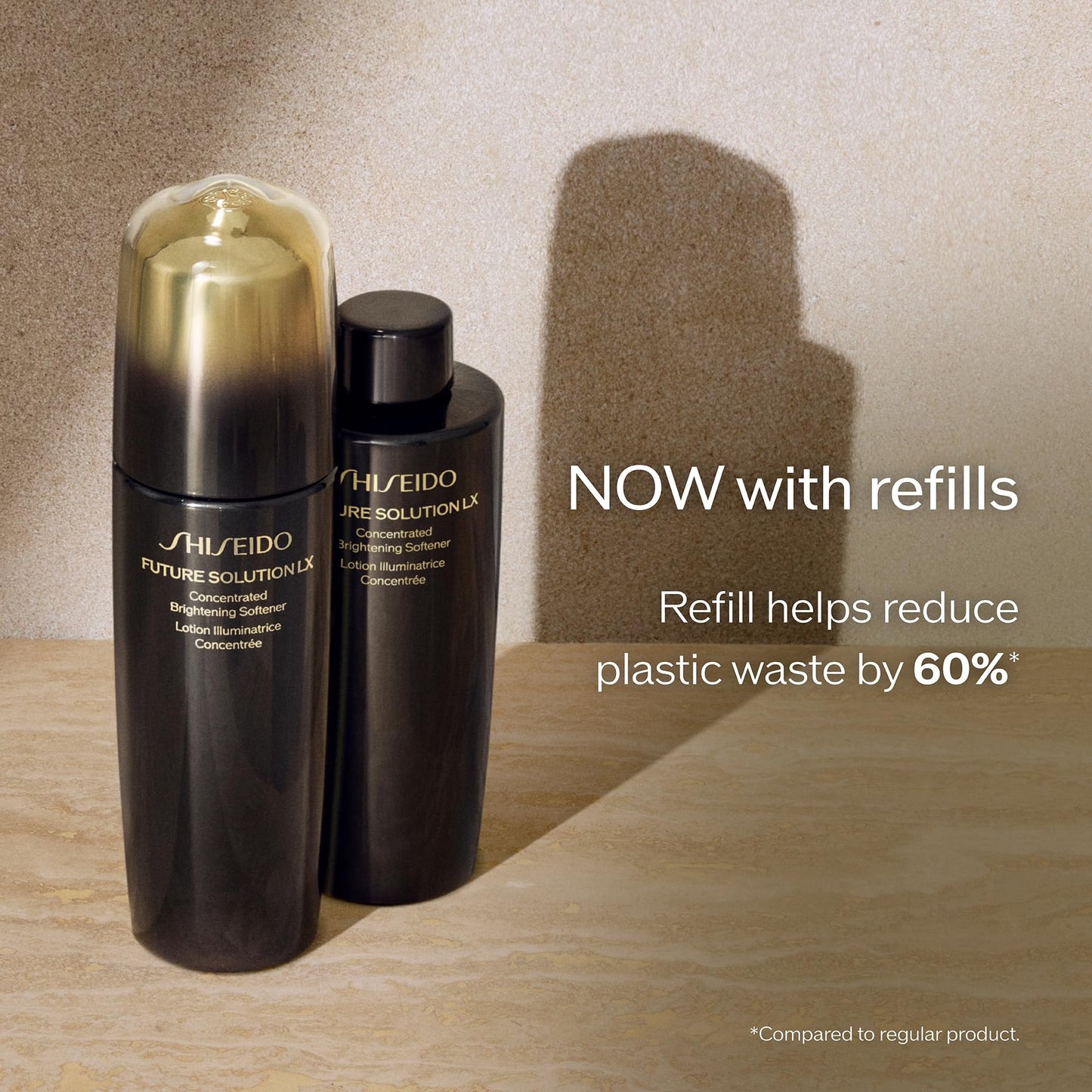 Shiseido Future Solution LX Concentrated Brightening Softener - Anti-Aging Facial Lotion - Smooths & Clarifies Skin - All Skin Types - Non-Comedogenic