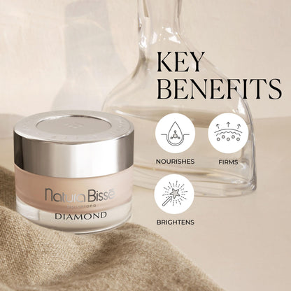 Natura Bissé Diamond Body Cream, Anti-Aging Body Moisturizer, Nourishes and Firms Skin, 9.5 Oz