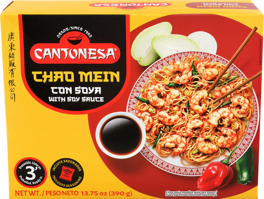 Cantonesa Chao Mein Noodles With Soy Sauce, 12 Ounce
