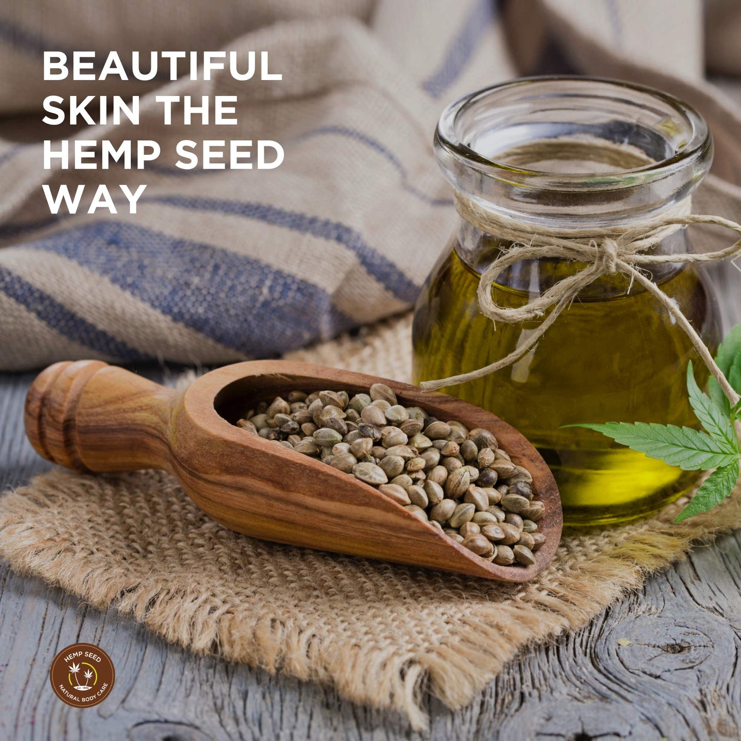 Hemp Seed Hand & Body Lotion, Nag Champa Scent - 7 Fl Oz - Soothe Dry Skin - Argan Oil, Hemp Seed Oil - Light, Non-Greasy Formula - Vegan & Cruelty Free