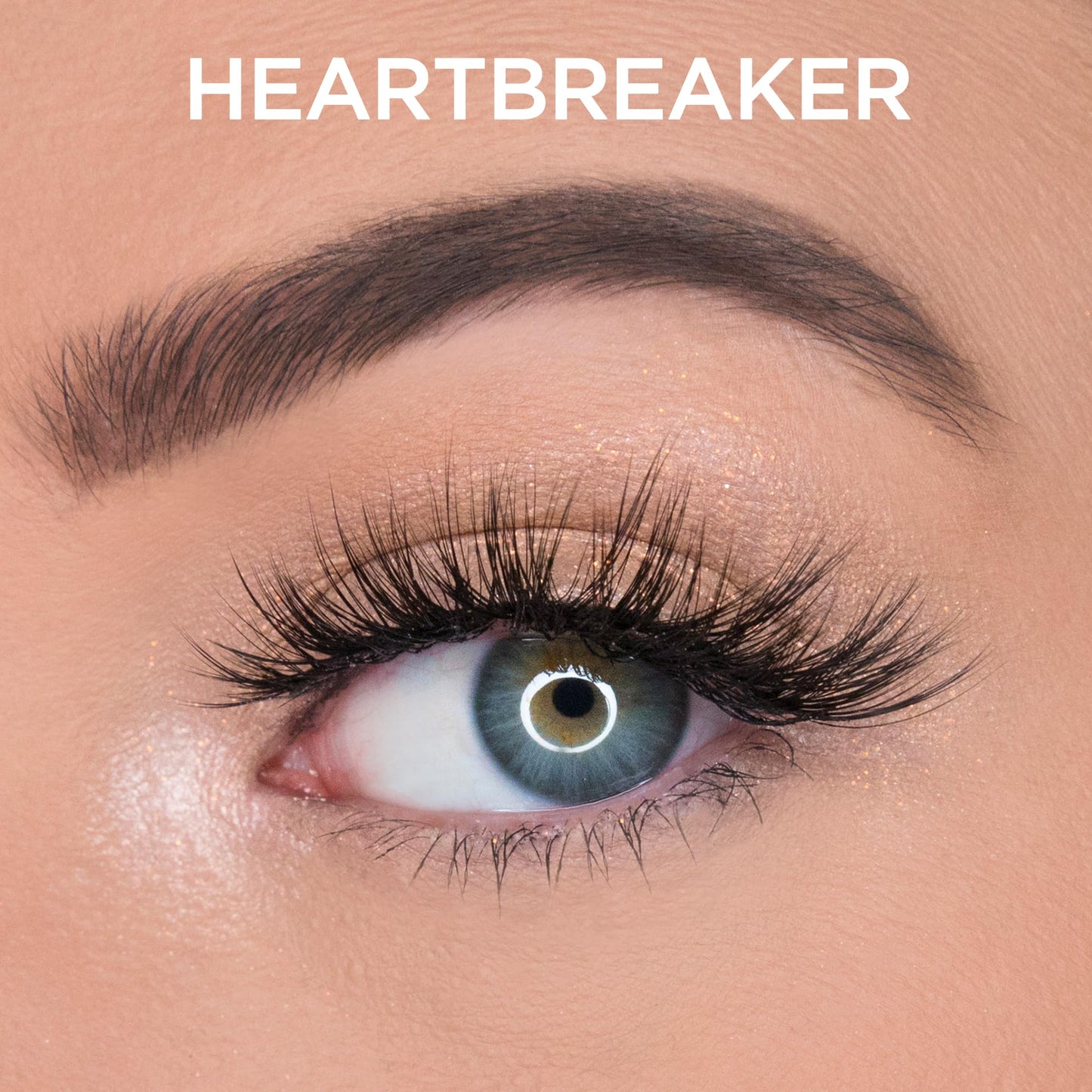 tarte tarteist PRO lashes –3D Flutter False Eyelashes with Lightweight Volume, Falsies for Comfortable Wear & Glam Finish, Vegan & Cruelty-Free, full size, heartbreaker
