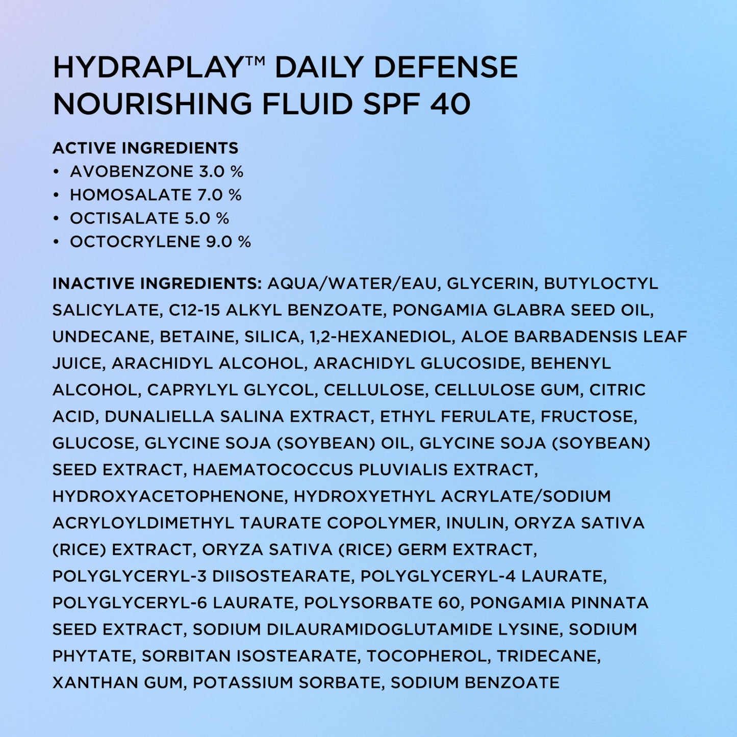 Elizabeth Arden Eight Hour HydraPlay Daily Defense Nourishing Fluid Broad Spectrum Face Sunscreen SPF 40, No White Cast, Non-Comedogenic, Fragrance-Free, 1.7 fl oz.