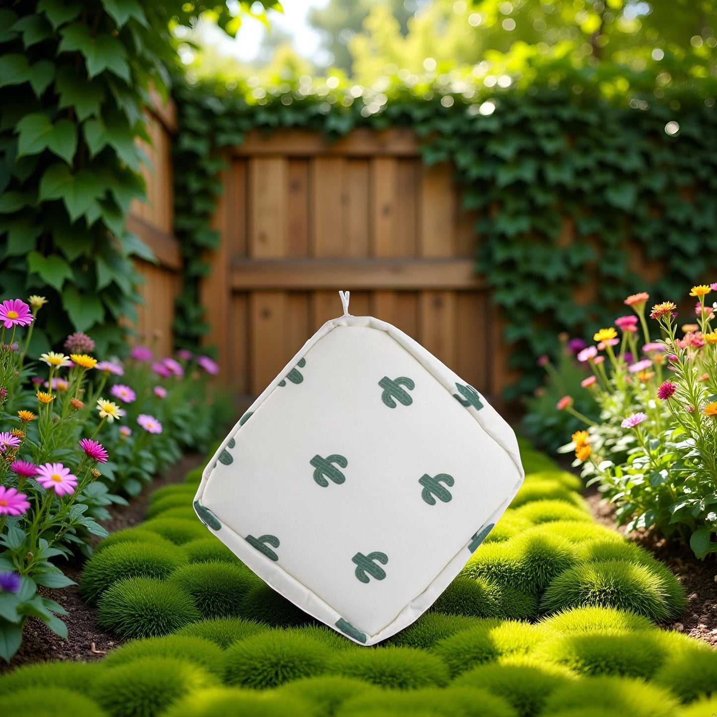 1Pc Green Cactus Sanitary Napkin Storage Bag with Colorful Print Design Portable Zipper Menstrual Pad Bag for Women Ladies Sanitary Napkins