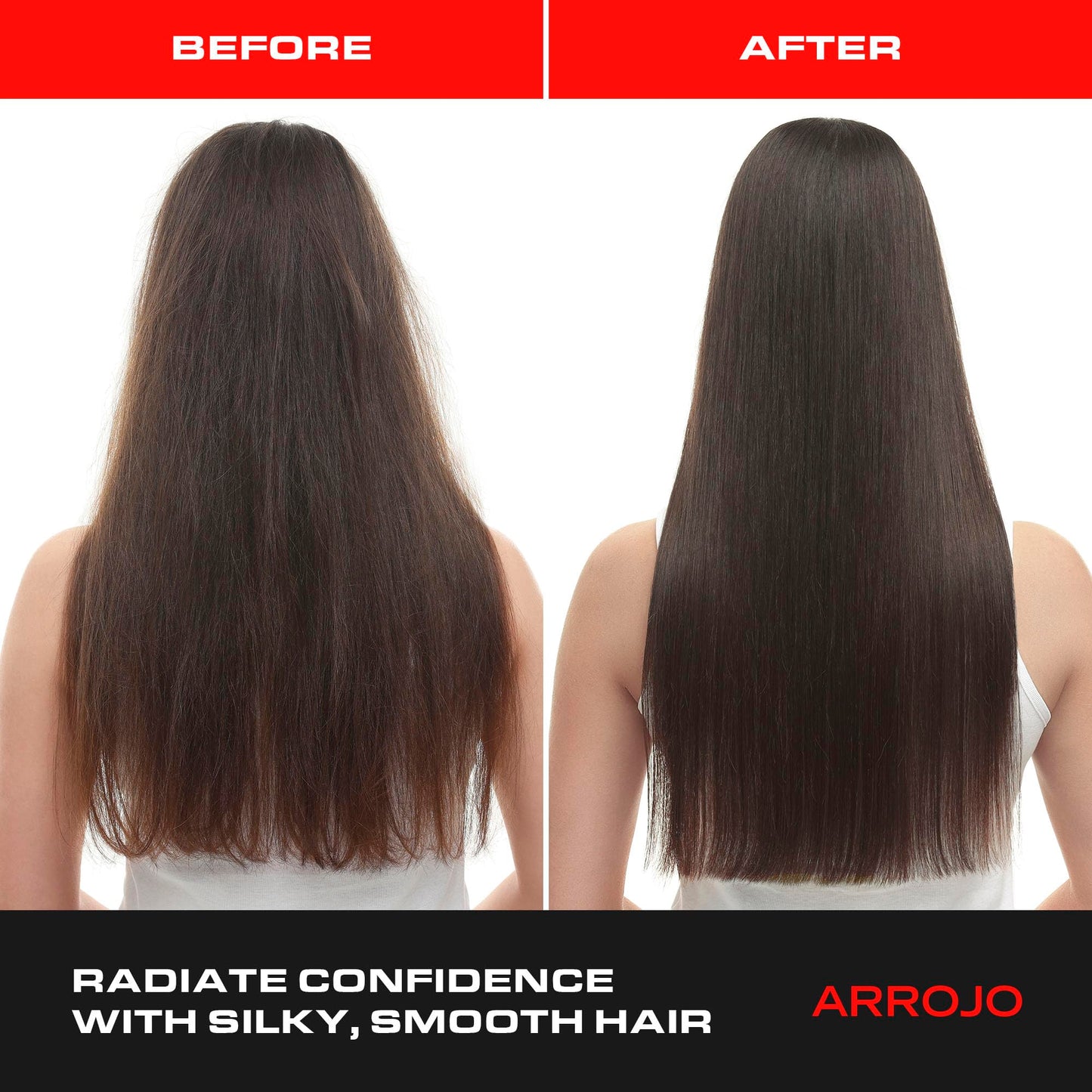 Arrojo Gentle Shampoo – Sulfate Free Shampoo with Vitamin B5, Coconut, Avocado & Sesame Seed Oils – Moisturizing Cleanser for Keratin-Treated & Damaged Hair