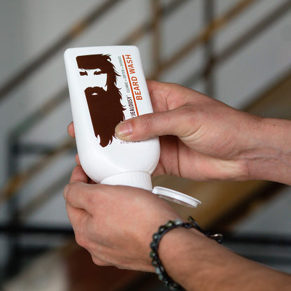Billy Jealousy Beard Wash for Smooth, Manageable & Frizz-free Facial Hair, Beard Care Enriched with Hydrating Aloe & Strengthening & Conditioning Green Tea Extract