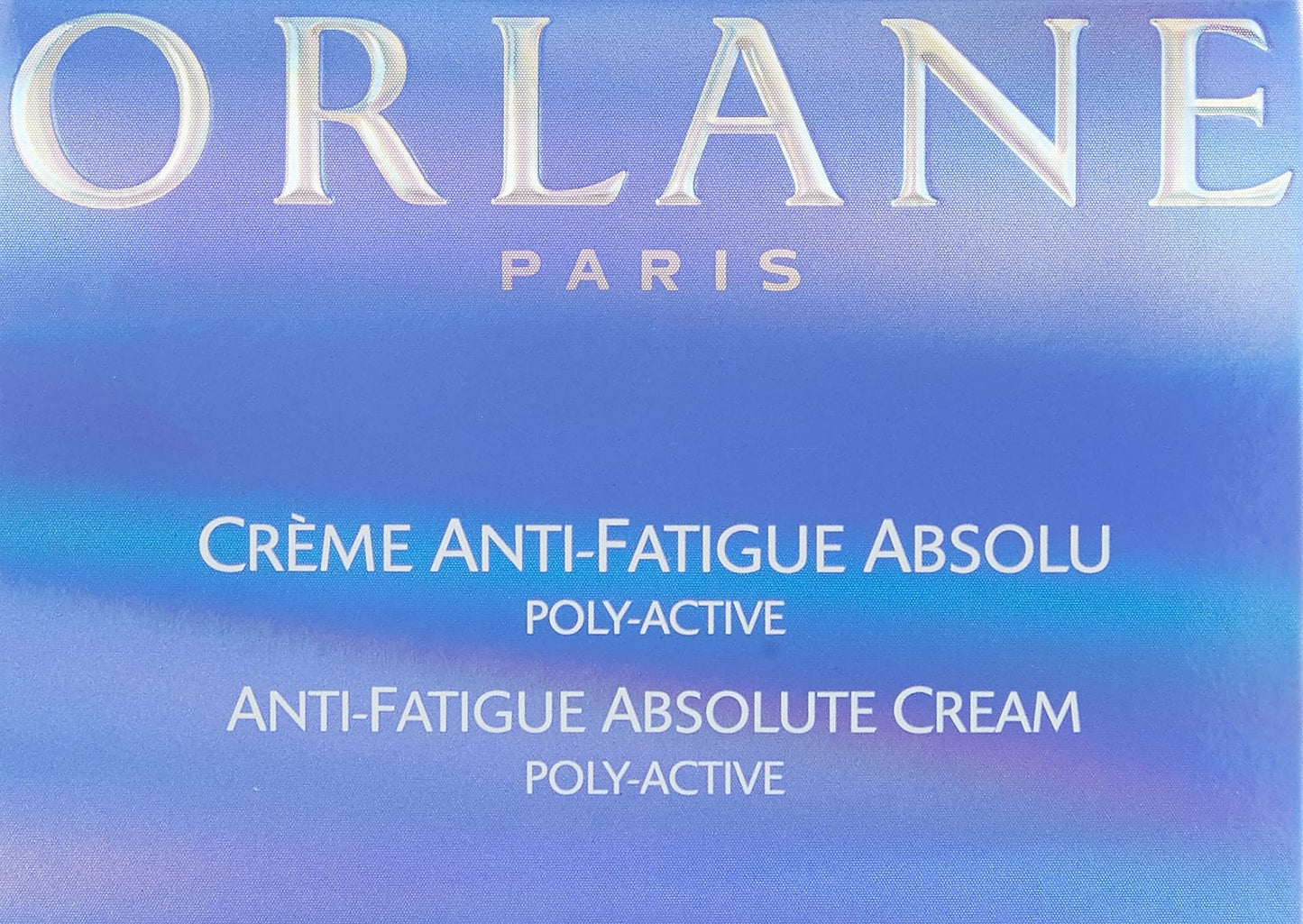 Orlane – Anti‑Fatigue Absolute Cream Poly‑Active, 1.7 fl oz (50 ml) – Revitalizing Face Cream, Boosts Circulation, Detoxifies & Hydrates, Energizing Daily Moisturizer for Radiant, Refreshed Skin