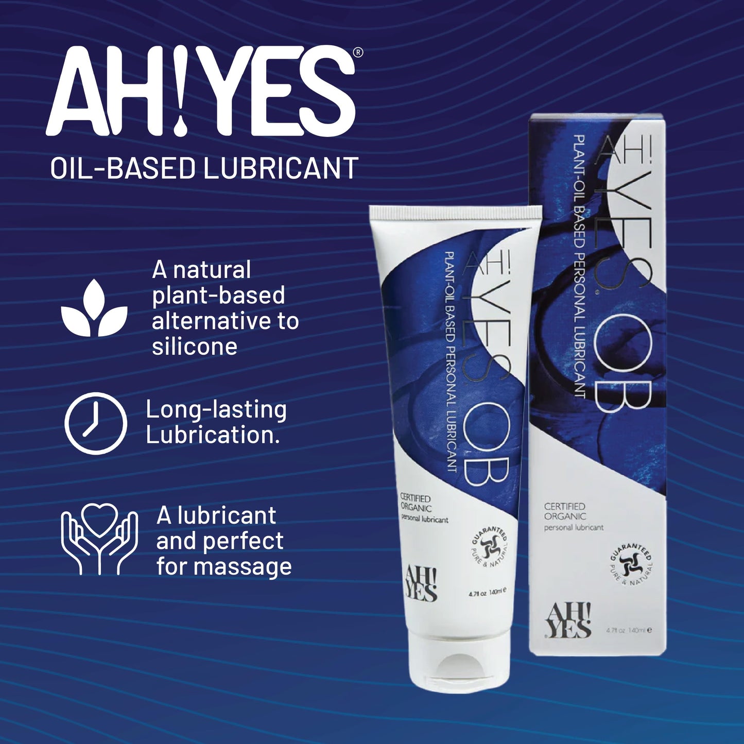 AH! YES® Intimate Health Starter Bundle | Certified Organic | Water-Based & Plant-Oil Lubricants, Vaginal Moisturizer & pH-Balanced Feminine Wash | Long-Lasting Hydration & Gentle Care