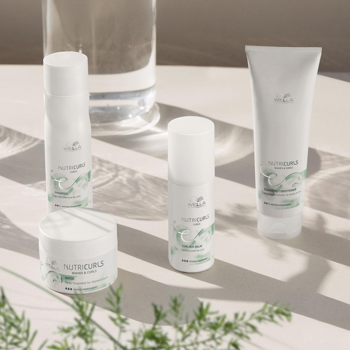WELLA PROFESSIONALS Nutricurls Shampoo for Waves Formulated with Nourish-In Complex Nourish and Define Without Sulfates