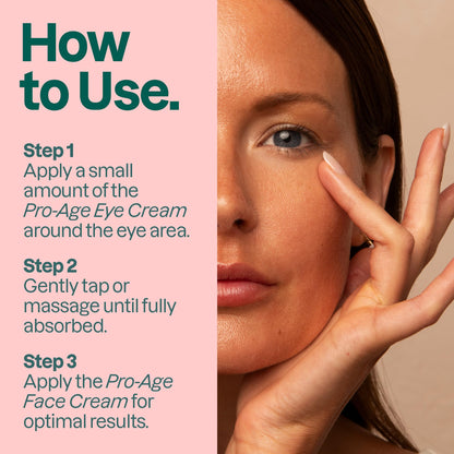 ATTITUDE Anti Aging Eye Cream, With Peptides, Algae Extract & Hyaluronic Acid, For Dark Circles & Wrinkles, Fragrance Free Skincare, Dermatologically Tested, EWG Verified, Vegan, 0,5 Fl Oz