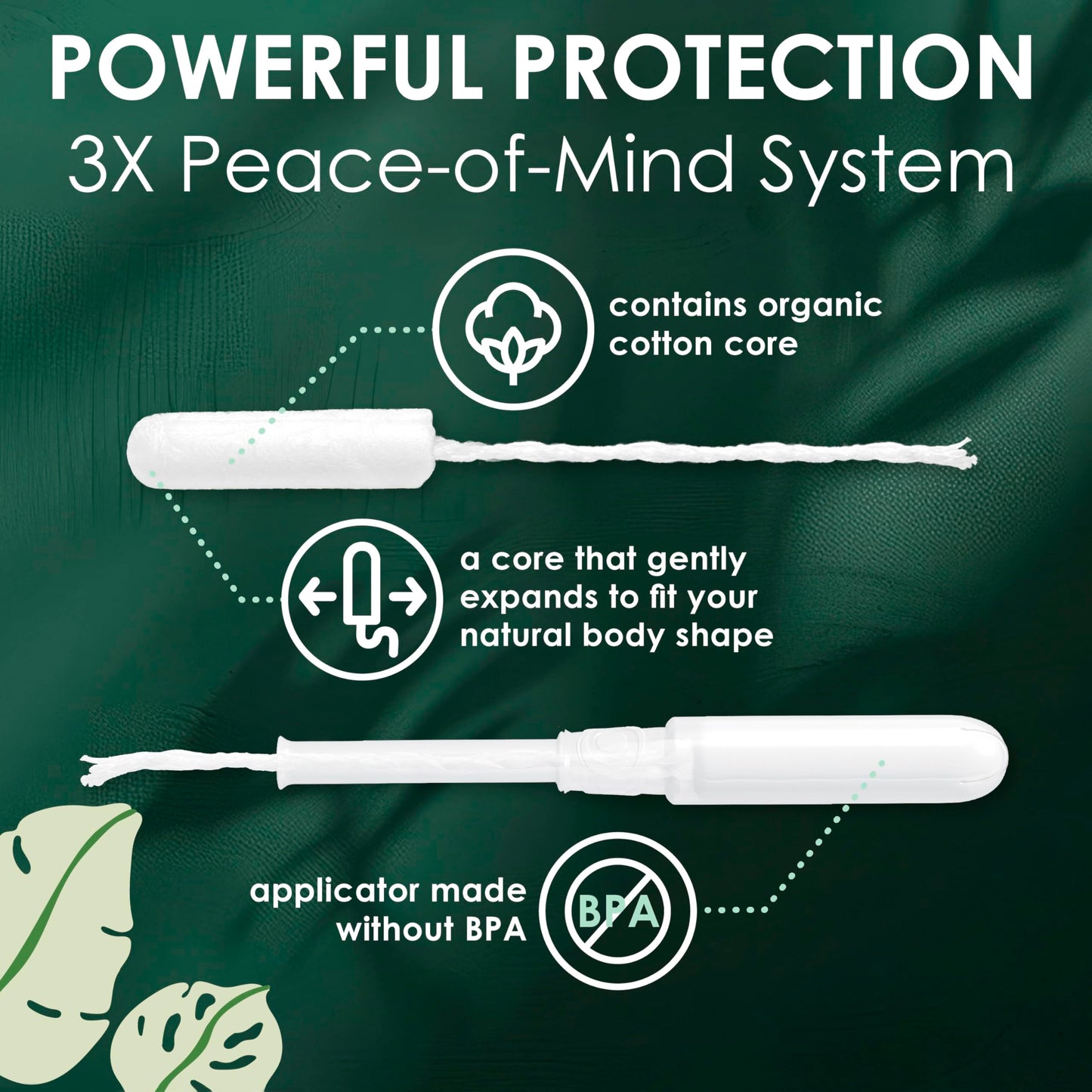 L. Cotton Tampons Light/Regular Absorbency Multipack, Contains an Organic Cotton Core, Made Without Synthetic Pesticides, or Fragrances, 84 Count (2 Packs of 42)