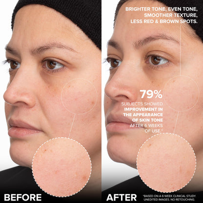 Nudestix Nude Glow Peptide Serum – Vitamin C & Multi-Peptide Brightening Serum for Glowing, Smooth Skin | Anti-Aging, Hydrating with Niacinamide, Ferulic Acid & Hyaluronic Acid