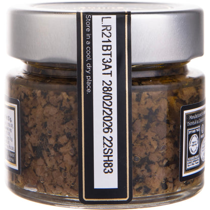 Tuscanini Reserve Minced Black Truffle in Extra Virgin Olive Oil , 2.82oz | Product of Italy | Minced Italian Truffle Mushrooms