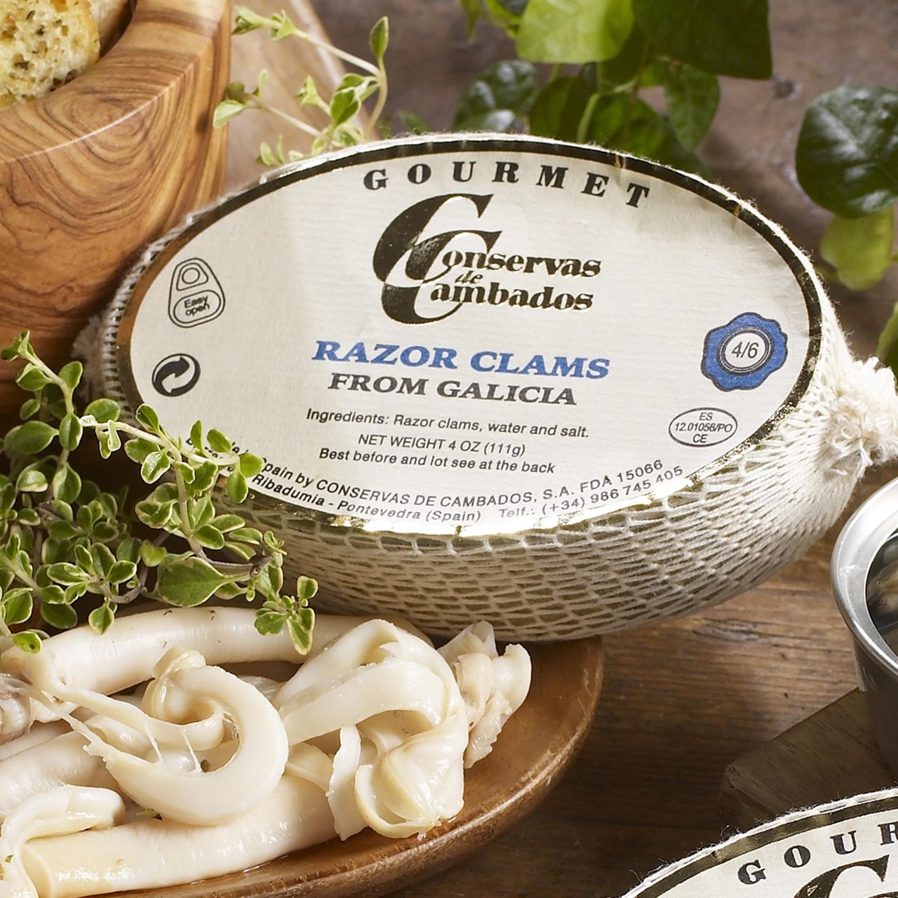 Navajas - Premium Razor Clams in Brine