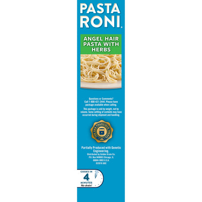 Pasta Roni Angel Hair Pasta With Herbs Mix,4.8 Ounce (Pack of 12 Boxes)