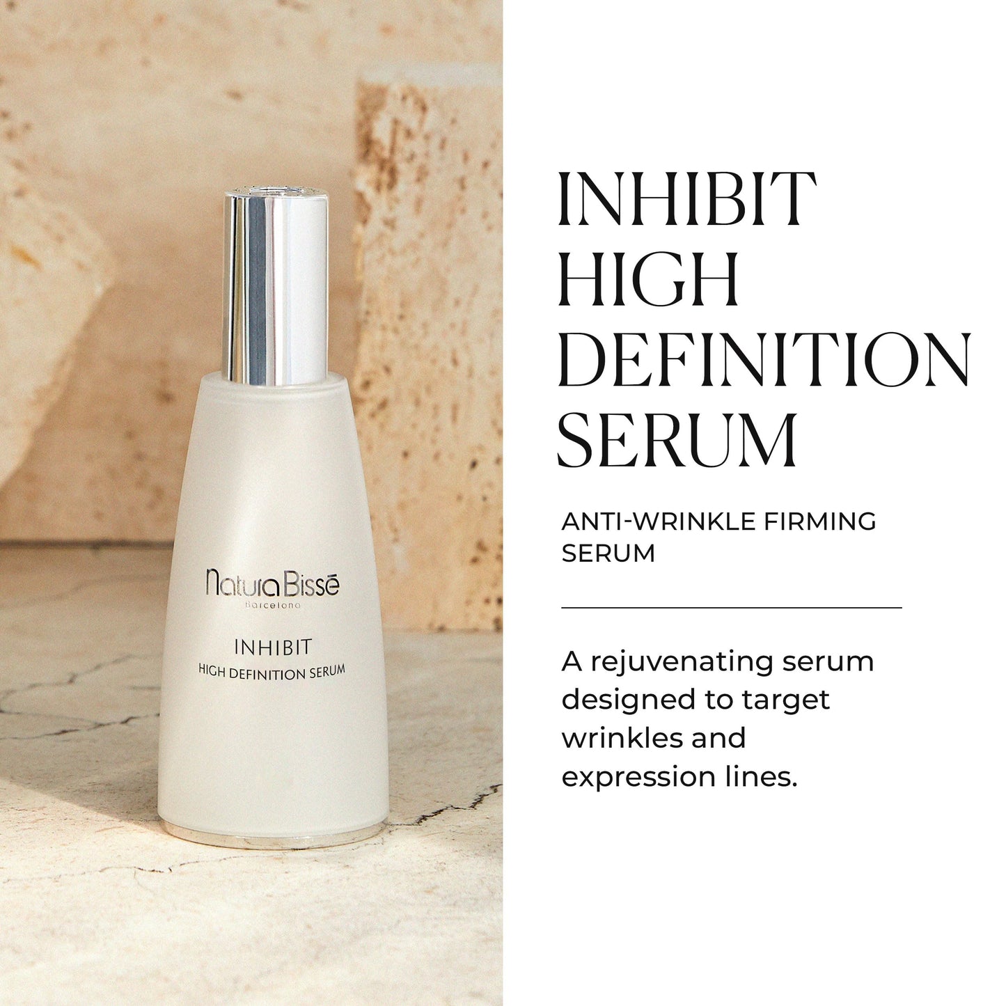 Natura Bissé Inhibit High Definition Serum, Anti-Wrinkle Firming Serum, Lifts, Firms, Replenishes & Rejuvenates, 2 Oz
