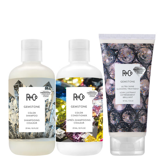 R+Co Gemstone Color Shampoo | Frizz Control, Repairs + Preserves Hair Color | Vegan + Cruelty-Free | 8.5 Oz