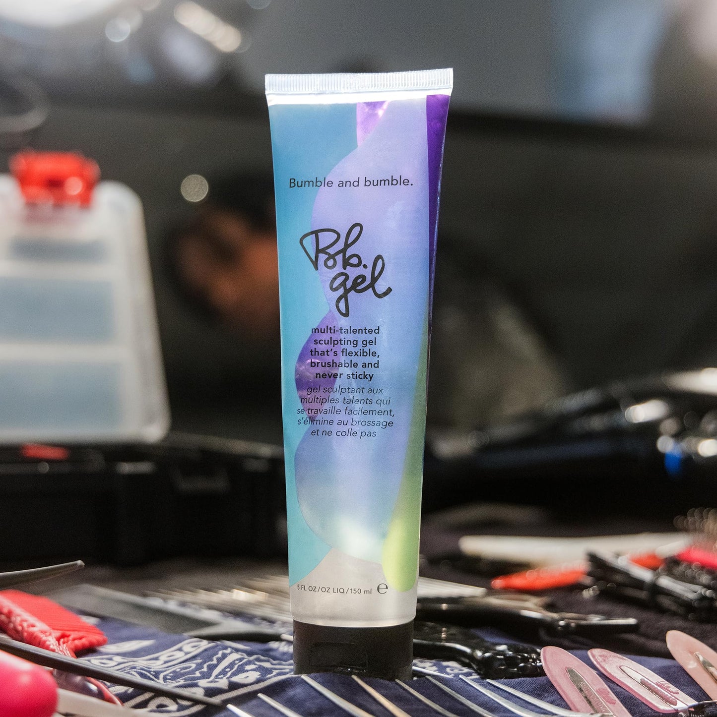 Bumble and bumble. Hair Gel Sculpting Medium | Flexible + Brushable |Adds Shine | Flake Free Finish| For All Curly, Wavy, Straight Hair Types, 5 Fl Oz