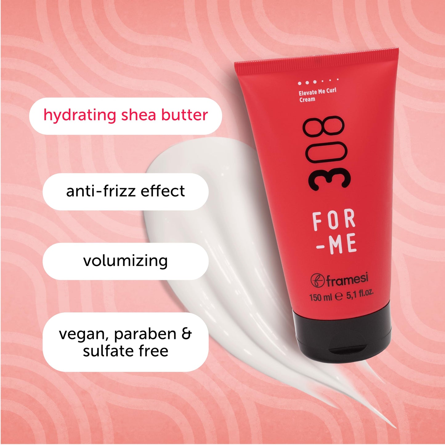 FOR-ME 308 Elevate Me Curl Cream