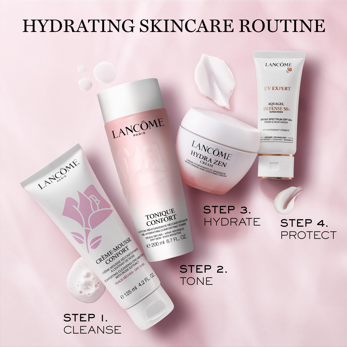 Lancôme Hydra Zen Moisturizer - Hydrating & Soothing Face Cream with Hyaluronic Acid - 1 Fl Oz