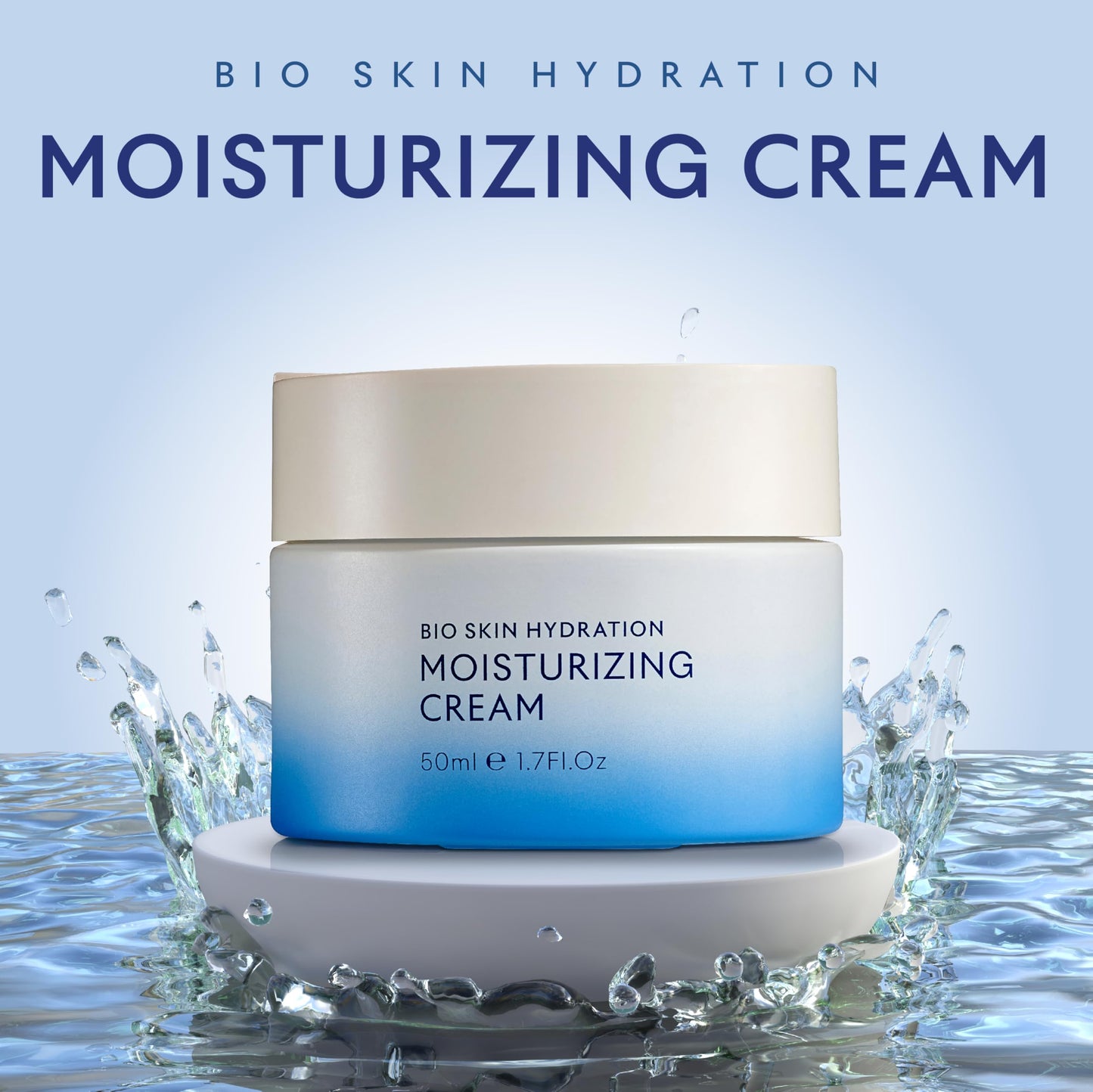 SEACRET Minerals Bio Skin Hydration Face Cream, A Rich Face Moisturizer Enriched with Dead Sea Minerals for Maximum Nourishment, Gel Cream, 1.7 Fl Oz / 50 ml