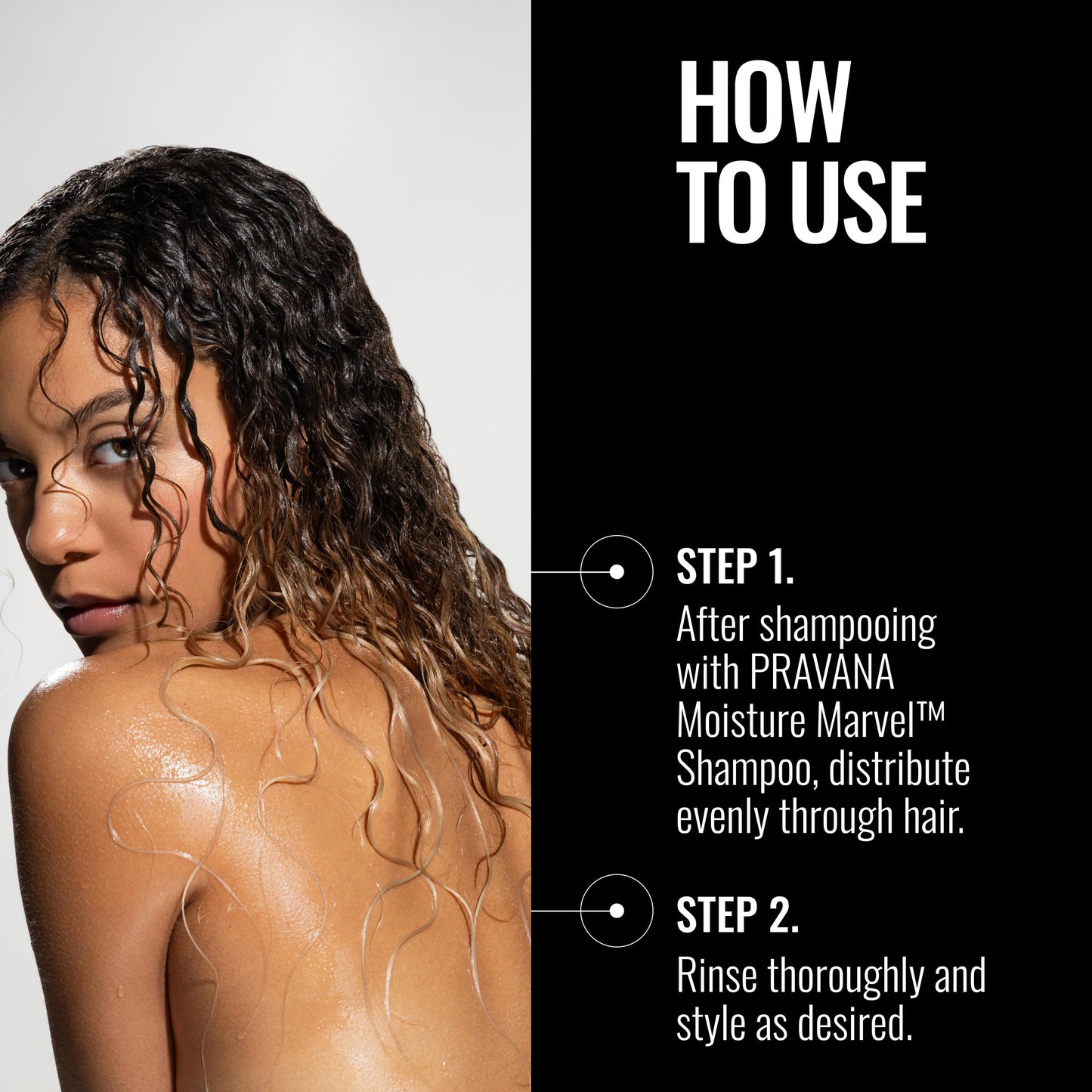 PRAVANA Moisture Marvel Conditioner | Nourishes, Hydrates, Moisturizes | For Dry, Color Treated Hair | Hyaluronic Acid Formula | Chromasilk Enhances Shine & Protection | Vegan | Paraben & Sulfate Free