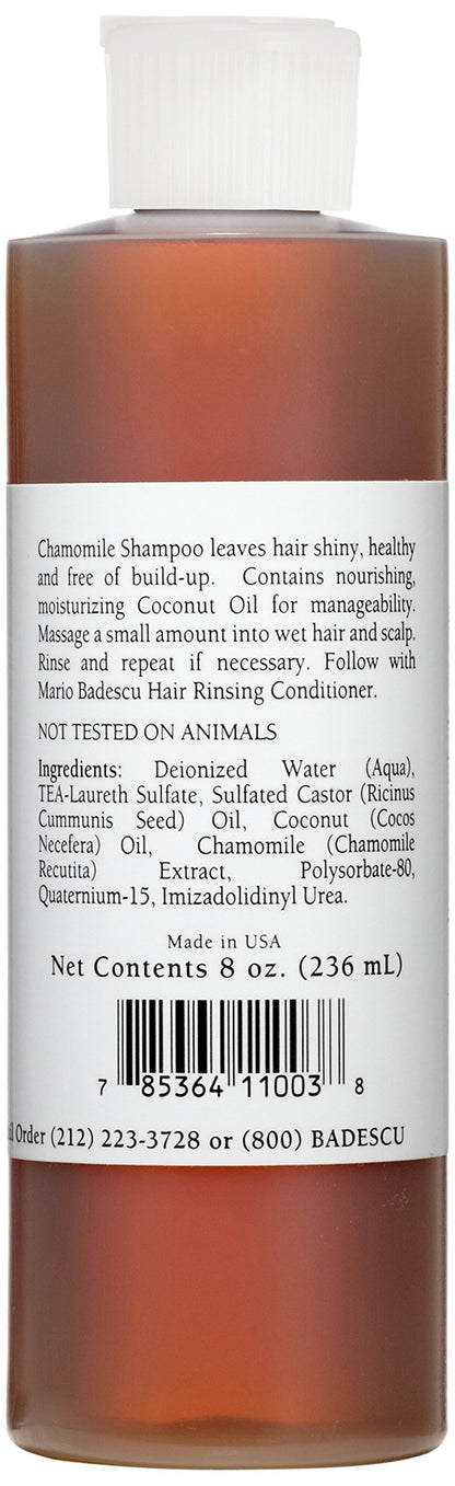 Mario Badescu Chamomile Shampoo for Oily and Sensitive Scalps | Gentle Shampoo that Clarifies and Soothes |Formulated with Chamomile Extract
