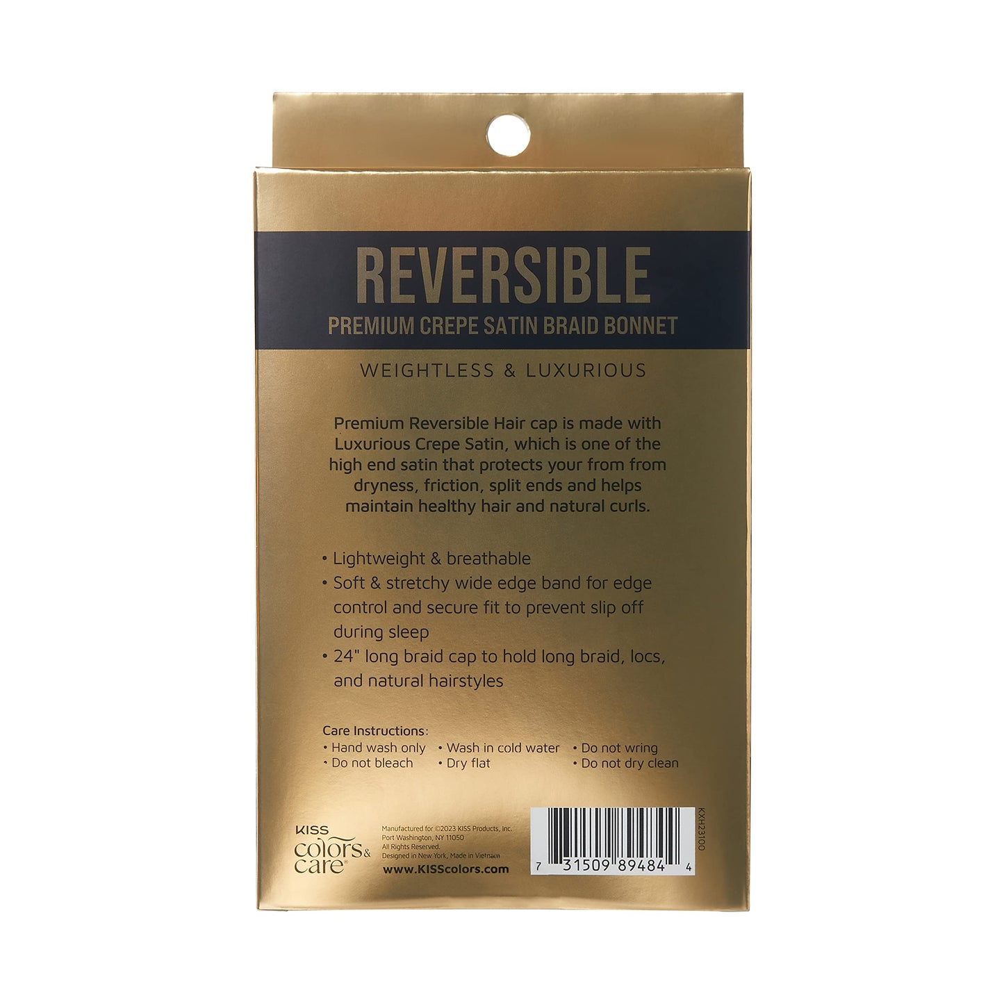 Reversible Hair Bonnet